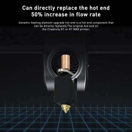 Комплект для хотэнда Creality K1 (тип Bambu)