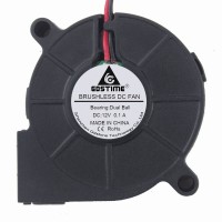 Вентилятор турбинный GDStime 50x50x15мм 12V на подшипниках Вентилятор турбинный GDStime 50x50x15мм 12V на подшипниках