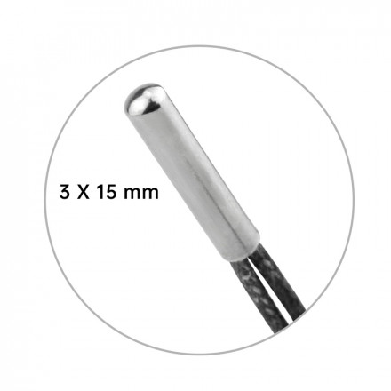 Термистор PT1000 до 500 град в термокапсуле