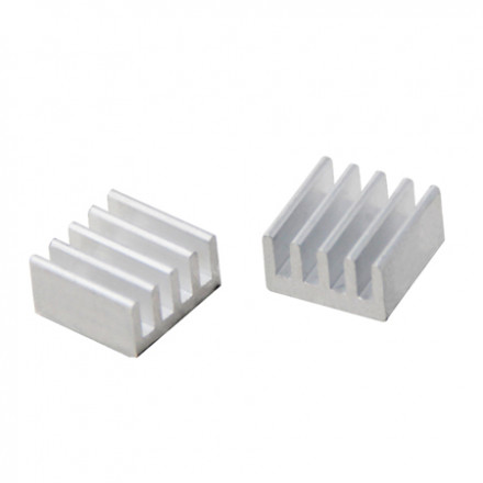 Радиатор для драйвера шагового двигателя 9х9х5мм