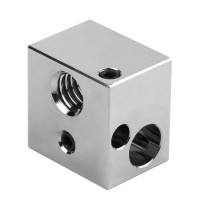Нагревательный блок E3D V5 медный для Anycubic Нагревательный блок E3D V5 медный для Anycubic
