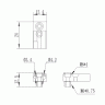 Нагревательный блок для Ultimaker 2 для пластика 3мм