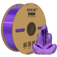 Пластик PLA 1кг шелковый фиолетовый Jamg He