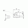 Термобарьер для Ultimaker М6х20мм для пластика 3мм