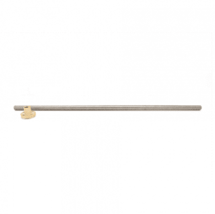 Винт трапецеидальный T8x4 с гайкой (600мм)