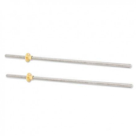 Винт трапецеидальный T8x4 с гайкой (600мм)