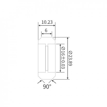 Корпус для роликов Openbuilds V-slot (POM)
